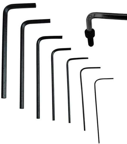 Llave Allen, Juego Llaves Allen, Llaves Allen Profesionales, 7 Piezas Llave Hexagonal, 0,7 A 3 0mm, Juego De Llaves Allen, Llaves Hexagonales Para Quitar E Instalar Coches, Muebles, Electrodomésticos