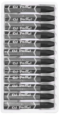 PATIKIL 48Pcs Pastels À L'huile Noirs Craies Grasses Douces | Fournitures Artistiques Pour Peinture Dessin Mélange Graffiti Pour Artistes Débutants, Pastels Vibrants Et Crémeux