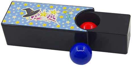 Boîte De Magie Changeante Pour Enfantt | Accessoires De Magie Interactifs Aux Couleurs Changeantes – Jouet Magique Transformant La Boule Rouge En Boule Bleue, Kit De Magie Rapprochée Pour Enfantt Et A