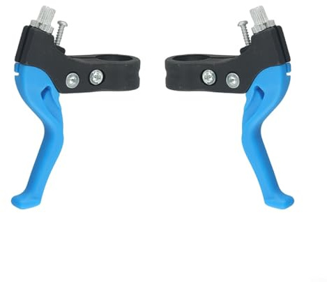 SiSinkal Ensemble de leviers de Frein de vélo pour Enfants compatibles avec Guidon de 2,2 cm de diamètre pour Enfants - Pièces de Rechange pour garçons et Filles - Contrôle de sécurité (Bleu)