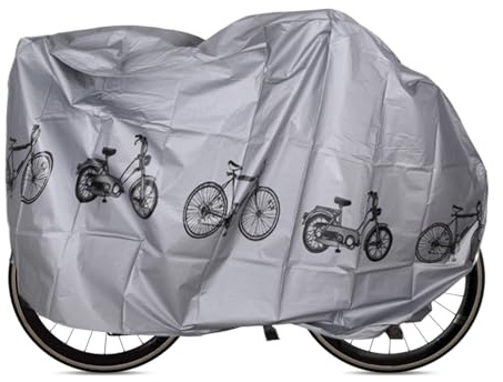 Telo Copri Bici Da Esterno Impermeabile, 200 X 100 Cm Copertura Anti Pioggia Per Bicicletta, Universale Copri Bicicletta Da Esterno Anti Polvere Pioggia Antis Neve Protezione UV