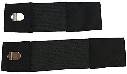 Self-Adjusting Button & Hook Waist Stretch Extension - Adding 5-7 or 6-10 Inches of Waistband Length - Save on New Pants and Shorts (2pk: Hook (Small + Large))
