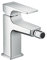 hansgrohe Metropol Einhebel-Bidetarmatur, mit Push-Open Ablaufgarnitur, Chrom