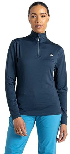 Dare2b Damen Lowline II Core Stretch Pullover, Moonlight Denim,