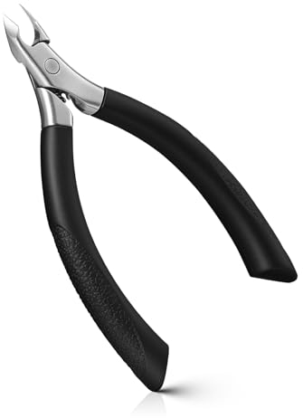 FERYES Nagelhautzange, Nagelhautschneider und Entferner mit Nagelhautschneider für abgestorbene Haut, professionelle Maniküre-Werkzeuge und Nagelhautknipser, Edelstahl