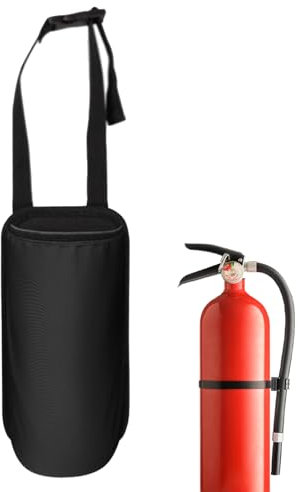 Poches de Rangement pour Voiture, Sac d'extincteur de Voiture, Support Multifonction pour extincteur | Poche de Rangement pour Coffre, siège de Voiture, Organisateur