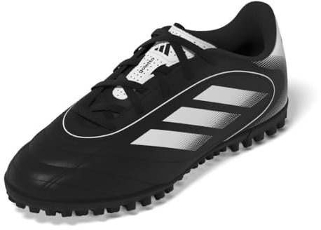 Adidas Unisex-Kids Goletto IX Turf Soccer, Black/White/Black, 13