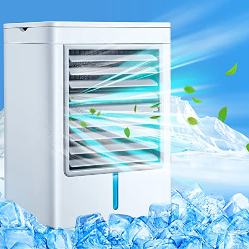 Klimaanlage, Mobile Klimaanlage, Geräuscharm, Kann mit Dem Auto Mobile Klimaanlage Getragen Werden, Wassertank Ist Groß Genug Für Camping, Büro Klimaanlage Mobil