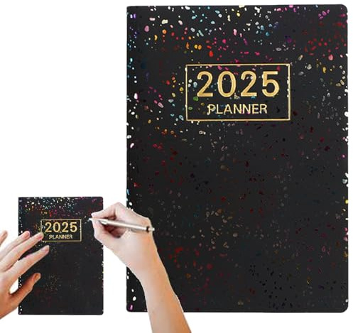 Weekly Planner Notebooks - 2025 A7 English with laaser, Portable Pocket Planer | Portable Pocket Book English, 2025 Daily to do liist Planneer, Note and to Do Organization for Daily Tasks