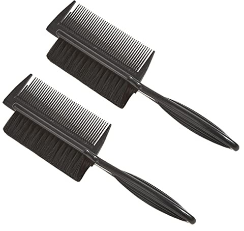 Ipetboom 2pièces Brosse Double Face Pour Cheveux Lisses Et Crêpés Petite Avec Peignes à Séparer Réutilisable Et Confortable