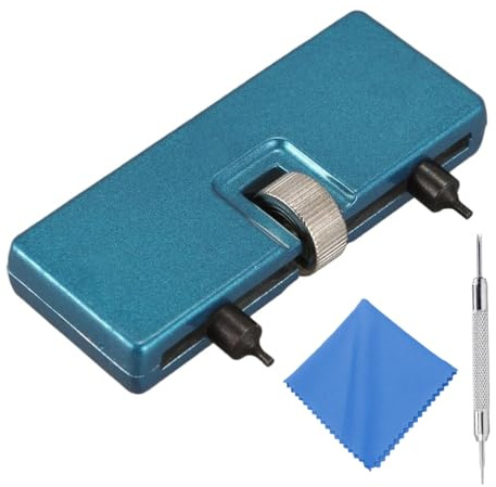 Herramienta Cambiar Pilas Reloj, 4 Piezas, Herramientas Para Abrir Relojes, Cambiar Correa Reloj, Aparatos Para Quitar Tapa De, Pasadores/Correas Desmantelar, Quitar Eslabones, con Paños de limpieza