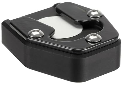 Motorcykel Kickstand Extender Pad Sidostöd Fotförstoringsplatta för Sportster Heightened Extension Kit Expander för motorcykelställ