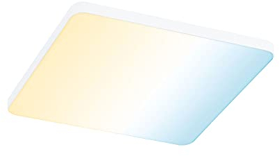 Paulmann 79958 LED Panel Einbaupanel Veluna VariFit Edge 160x160mm eckig Tunable White Weißlichtsteuerung Weiß Kunststoff Deckenleuchte
