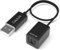 Cubilux USB A SPDIF Input Adapter for PC [Stereo Recording ONLY, NOT for Playing Audio] USB Optical Line-In Dongle, Toslink to USB Receiver, USB A SDPIF RX Interface Suitable for Laptop Computer
