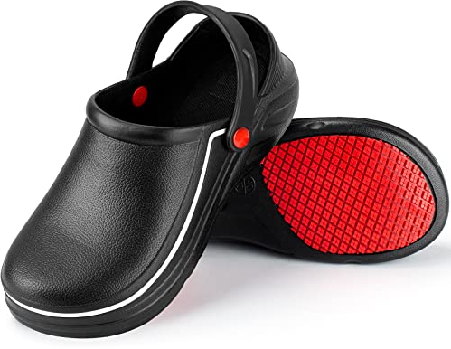 Gartenschuhe wasserdichte Chefkoch Schuhe für Männer Chefkoch Clogs für Frauen Ärzte Wasserbeständig Restaurant Safty Arbeit Schuhe rutschfest Küche Arbeit