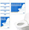 100 Stück Einweg Toilettensitzbezug Papier Einweg Toilettenabdeckungen Toilettenauflage Spülbare Toilette Auflage Einweg Toilettenschutz Wc Sitzauflage für Unterwegs öffentlichen Toiletten