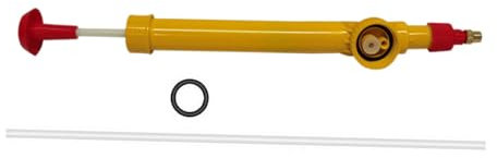 Gralara Pulverizador de Bomba Manual, pulverizador de Botella de Bebida, pulverizador a presión, pulverizador de Bomba de jardín para Flores, césped, Amarillo