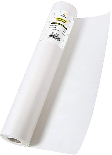 Tritart Transparentpapier Rolle 100cm x 25m 50g/m - Schnittmusterpapier Pergamentpapier Pauspapier - Abpauspapier Tracing Paper - Durchsichtiges Papier