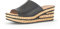 Gabor Damen Pantoletten, Frauen Slipper,sommerclogs,Slip-ons,Hochfront-Slipper,Keilabsatz,Wedge-Sohle,Schlupfschuhe,Slides,schwarz,39 EU / 6 UK