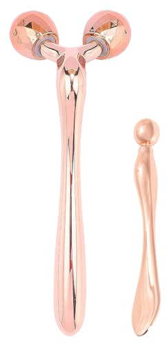 BRISKORE 3D Gesichtsmassagegerät Gesichtsroller Massage Roller, Y-Form Gesichtsmassagegerät und Augenmassagestift, Gesichtsroller Beauty Massager Skincare,Doppelkinn Entferner Gerät,Anti Aging Gerät