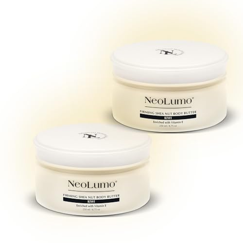 2 stycken FIRMING SHEA NUT BODY Butter Kiwi – uppstramande kroppssmör med sheamutter från Neolumo (tidigare ObeyYourBody)