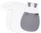 Träumeland S0100157 Babyschlafsack LIEBMICH 3 teilig Set Pünktchen grau, Größe 80/86, mehrfarbig