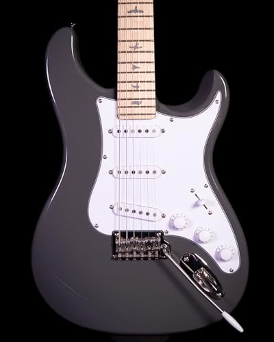 PRS Guitars 112108::5J:) 6 Saiten SE Silver Sky E-Gitarre, Overland Gray mit Gigbag, Rechtshänder