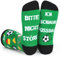 Aurasky Lustige Geschenke Socken für Männer, Socken Fussball Weihnachtsgeschenke Herren Kleinigkeiten, Lustige Fussball Socken Geschenke für Fußballfans, Vatertagsgeschenk, Geburtstag Mann, Jungen