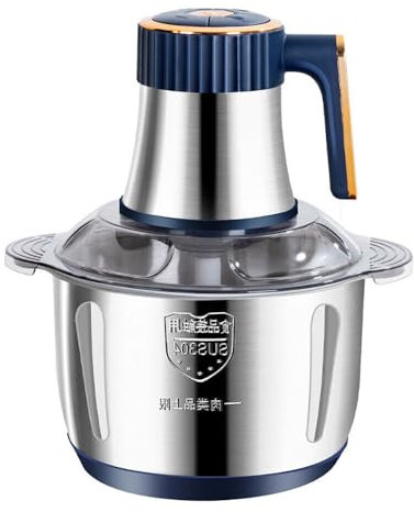 5L Electric Meat Grinder Mincer Mixer Home Blender Food Chopper Processor Blade