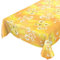 ANRO Wachstuchtischdecke Wachstuch Wachstischdecke Tischdecke Kamille Gelb Blumen Sonne 200x140cm abwaschbar eingefasst