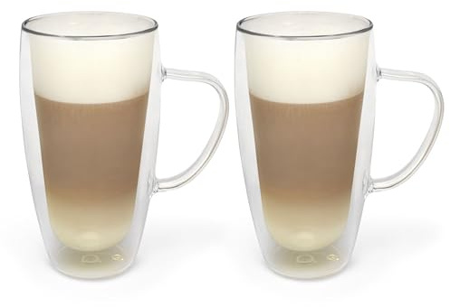 Bredemeijer - Bicchieri a doppia parete cappuccino/latte macchiato - 400 ml - s/2