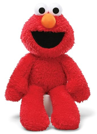 GUND Sesame Street Official Elmo Take Along Buddy Plush, Premium Plush Toy for Ages 1 & Up, Red, 13”