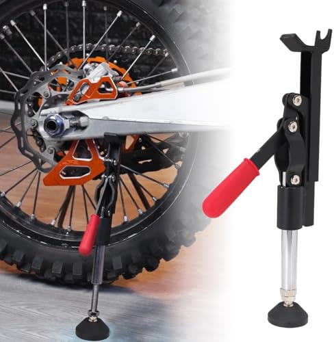 Motorcycle Wheel Stand Lift Trail Stand Easy And Portable - the Fourth Generation New Design for Most Motorcycle Wheels