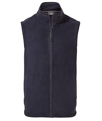 Craghoppers Herren Experten Corey Full Zip Fleece Weste Bodywarmer, Dunkles Marineblau, M