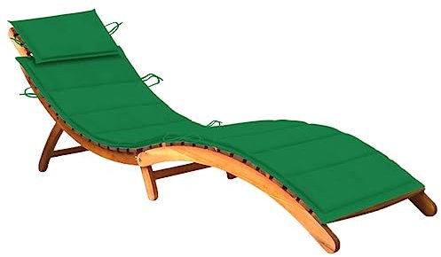 Festnight Sonnenliege Klappbar Gartenliege Holz Liege Outdoor Klappliege Holzliege Faltbar Liegestuhl Massivholz Relaxliege Garten Wetterfest