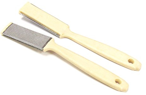 Callosity Rasp Stainless Steel, Plastic Handle 18 Cm Long (292-pcs Stock for sale)
