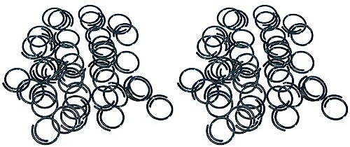 Dehner Pflanzenringe zur Fixierung rankender Pflanzen, Ø 24 mm, 40 Stück (Packung mit 2)