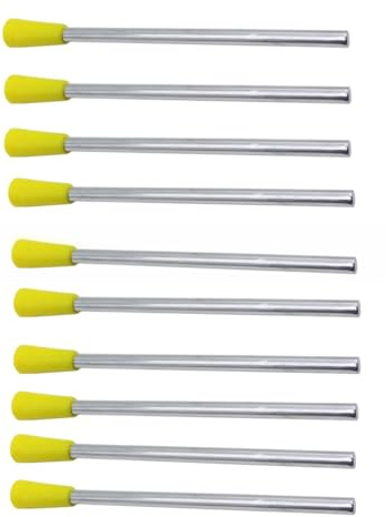 Triangle Iron Sticks, 10 Pack Hand Instrument Striker, Musical Triangle Instrument Hammers, Metal Percussion Sticks Mallet Percussion for Early Education Toy, Music Learning, Practicing Enlightenment