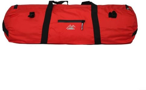 Large Capability Folding Tent Storage Carry Bag, Waterproof Luggage Pack Pouch for Camping, Hiking, Picnic Organizer(Red S)