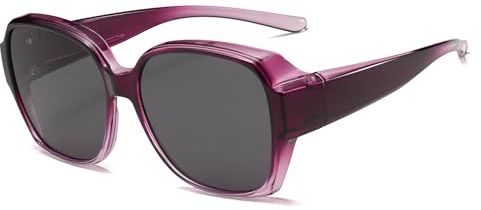 Farrobor Surlunettes de Soleil Polarisées - Sur Lunettes de Soleil Femme Homme pour Protection UV400 Conduite