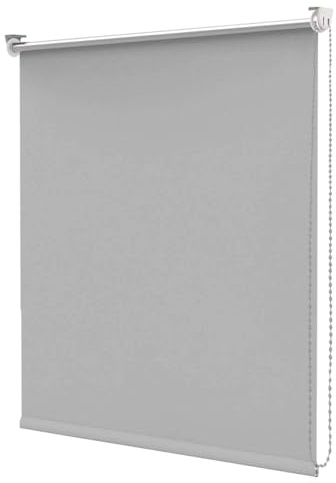 Tenda a Rullo Avvolgibile Porta Finestra Casa Ufficio Parete Soffitto Mod.TENDARULLO 120X180 GRIGIO