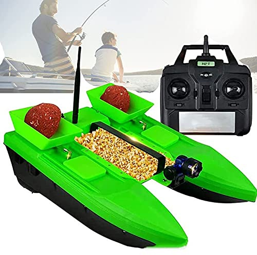 CGLYYDS RC Barco Cebador Inteligente Señuelo Barco Cebo Pesca con 500m Control Remoto, RC Bait Boat con Motor, Barco cebador Pescado Capacidad Carga 2KG
