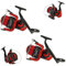 2X Meeresrolle Angelrolle Salzwasserrolle Sea Spirit Hochsee 7000 mit 20lb Schnur