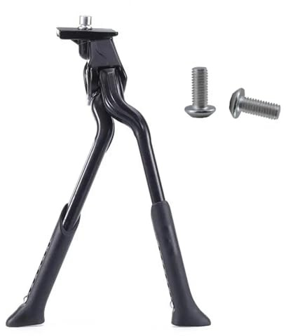 UMXUDAO Bicycle Stand Bike Stand Adjustable Bicycle Two-Legged Stand for Mountain Bikes Easy Installation Non-Slip Footrest Universal