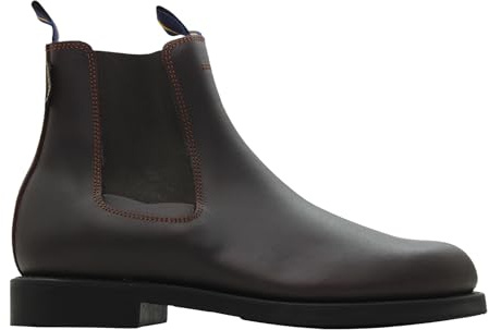 LAZO Y DUQUE - Botas chelsea de piel, camperas valverde del camino con hebilla,suela de goma,elástico lateral, para: Hombre