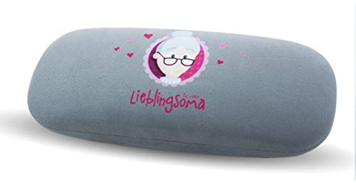 Besonderes Geschenk für die Oma: Oma Brillenetui mit Karte & Brillenputztuch - die perfekte Überraschung für Festliche Anlässe wie Weihnachten oder Geburtstag. Brille sicher aufbewahren.