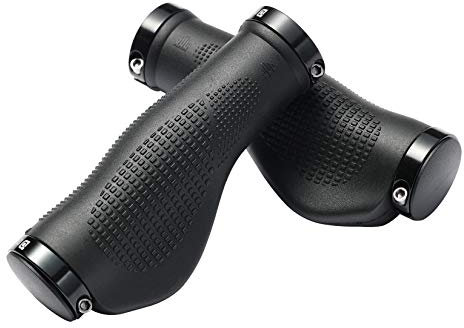 Dymoece Mountain Bike Handlebar Grips,Ergonomic Design Dual Lock-on for Bicycle MTB Cycling