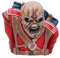 Nemesis Now Officially Licensed Iron Maiden The Trooper Bust Box (Small) Red, 12cm