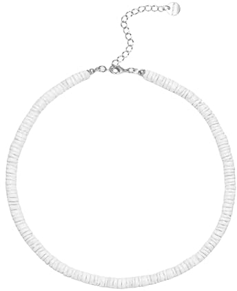 Goiern Muschelkette, Puka Muschelkette für Männer Frauen Natürliche Muschelketten Hawaiianische Choker Halskette Puka Boho Verstellbares Halskette Choker Kette Damen