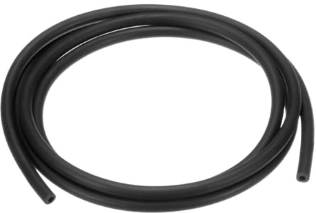 M METERXITY Olio Lubrificante Tubi, 2mm Id x 4mm Od 3.28Ft Tubo in Gomma per Irrigazione/Attrezzature Piccole/Esterno/Giardino Tubi d'Acqua [Nero]